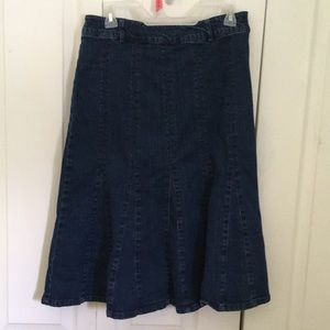 Jessica Sport Denim Skirt Size 10